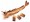 Stockfish cut into wedges